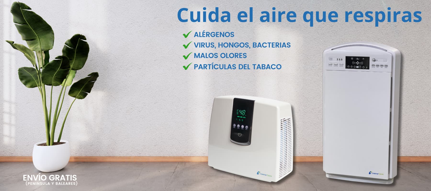 Purificador de aire con ozono Purificador de aire con ozono